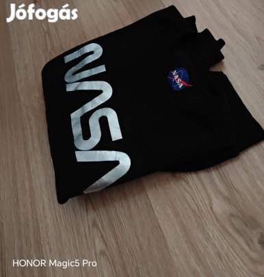 NASA sportos férfi pulcsi M