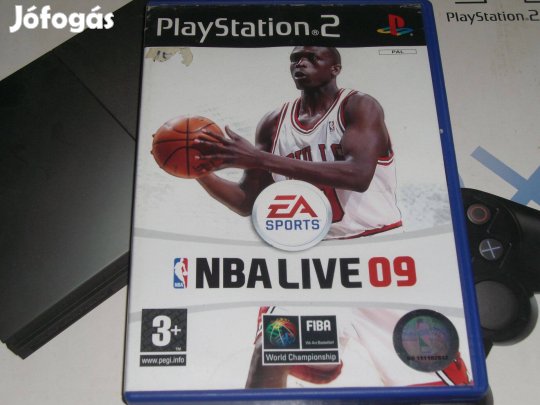 NBA Live 09 - Playstation 2 eredeti lemez eladó
