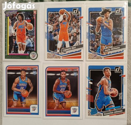 NBA kosaras kártya - 6 db