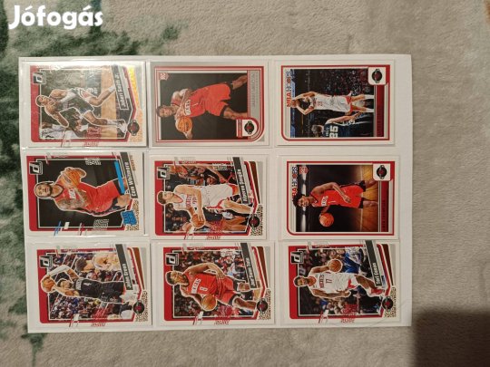NBA kosaras kártya - 9 db