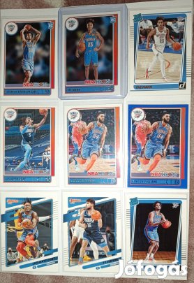 NBA kosaras kártya - 9 db