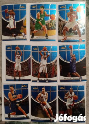 NBA kosaras kártya - 9 db