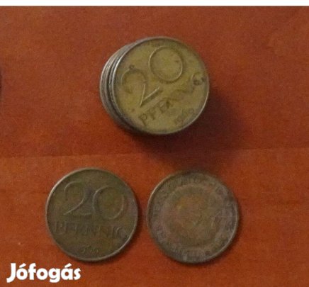 NDK 20 pfennig érme 1969