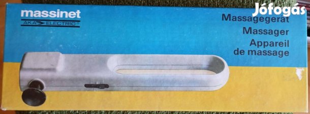 NDK-beli masszírozó készülék dobozában, használt