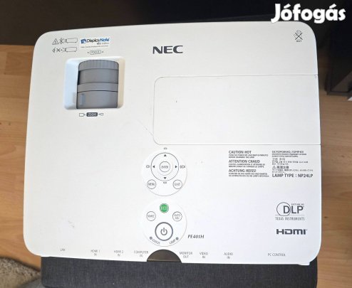 NEC PE 401h Full HD projektor eladó