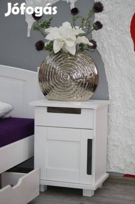 NEV Éjjeli Szekrény Új Borovi Fenyőfa Igazi Fenyőfa Hálószoba Bútor