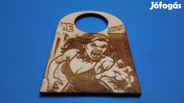 NE Zavarj! Tábla vicces., humoros következmény képpel. Férfinak fiúnak