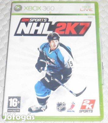 NHL 2k7 (Jégkorong) Gyári Xbox 360 Játék akár féláron