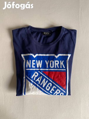 NHL New York Rangers férfi hosszú ujjú póló, S-es