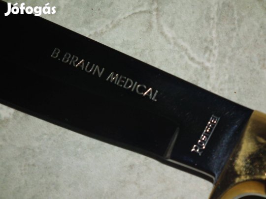 NOS Nagy István "B. Braun Medical" gravírozott vadászkés kés
