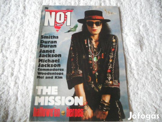NO. 1 Magazin - 1986. November ( Duran Duran , Mission. Michael Jackso