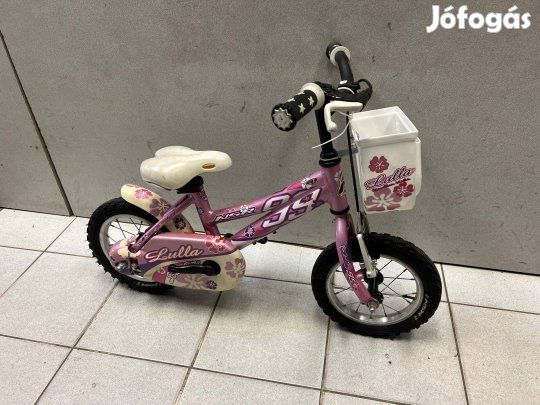 NSR Lulla 12 rózsaszín kislány gyerek kerékpár
