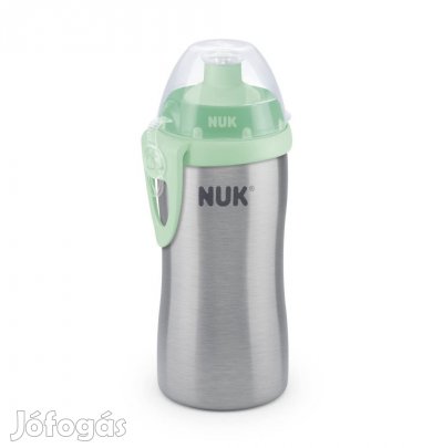 NUK ivópalack rozsdamentes acélból, 215 ml. OUTLET termék