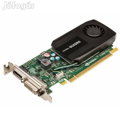 NVidia Quadro K600 1GB DDR3 128bit PCI.E videokártya (alcsony profil)