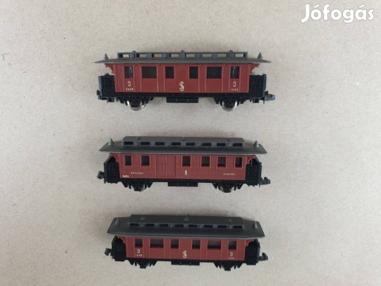 N 1:160 Lima SJ Személyvagon - Vagon - 3 db Egyben