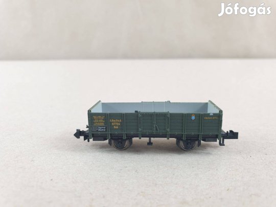 N 1:160 Minitrix 13236 nyitott teherkocsi, K.Bay.Sts.B