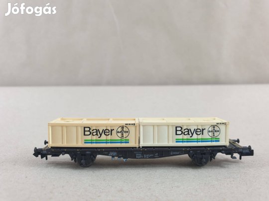 N 1:160 Minitrix 13971 Bayer Konténer Vagon