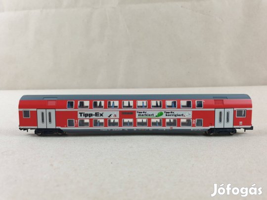 N 1:160 Minitrix 15838 DB Emeletes Személyvagon Világítással