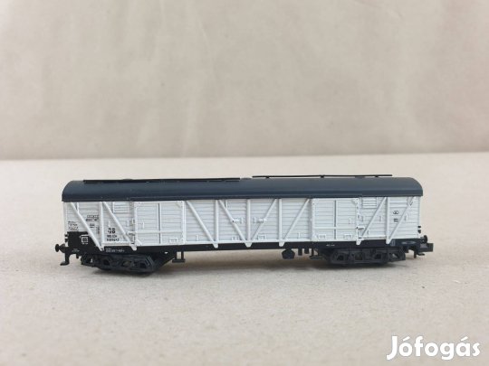 N 1:160 Minitrix 385 DB 4 tg. Hűtővagon Vagon