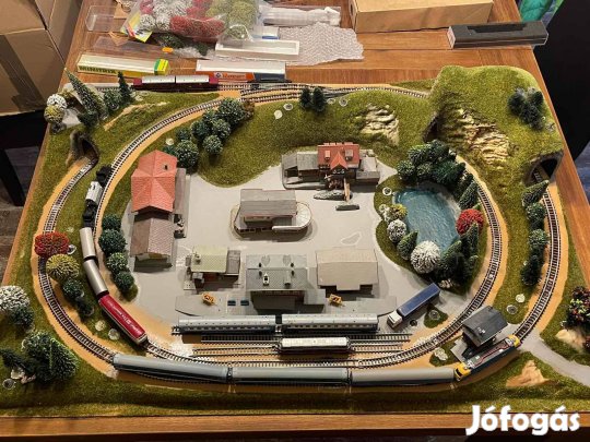 N 1:160 Noch Vasútmodell Terepasztal 93x63 cm