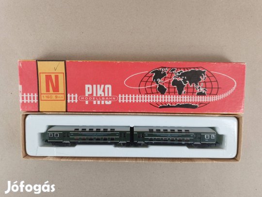 N 1:160 Piko DR Emeletes Személyvagon Vagon