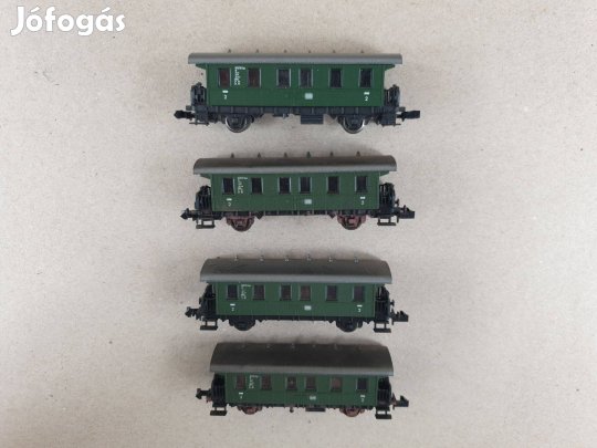 N 1:160 Roco 21009 DB Személyvagon - 4 db Egyben