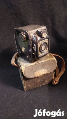 N. Gabri Milano régi mini fényképezőgép eredeti tokjában