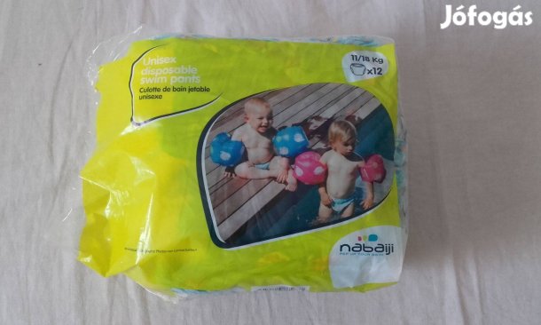 Nabaiji úszópelenka 11/18 kg, bontott, 10 darab