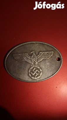 Náci Gestapo Rendőr Jelvény