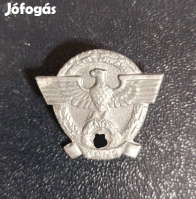 Náci II.Világháborús III.Birodalom Náci rendőrségi jelvény