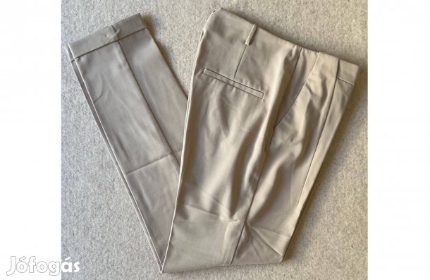 Nadrág - slim fit, bézs, 34-36-os
