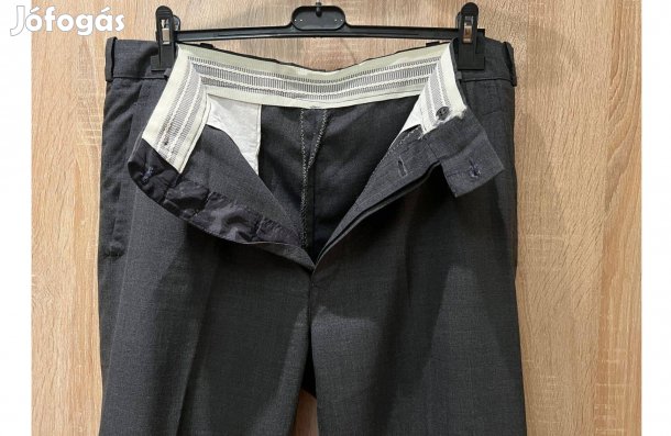 Nadrág, szövetnadrág, öltönynadrág, 52-es, szürke