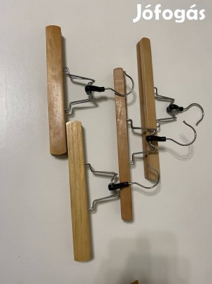 Nadrágakasztós vállfák (4db)