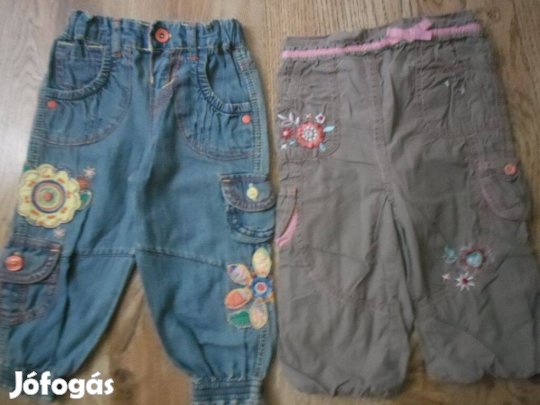 Nadrágok 12-18 hónapos kislányra. ( darabja 600ft. ) Kérésre szívesen