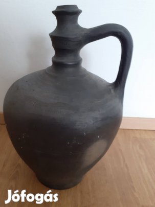 Nádudvari "vizes kanta" fésűmintás korsó