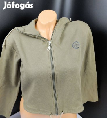 Nafnaf női zöld kardigán cipzáros