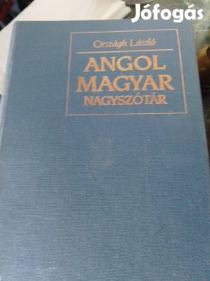 Nagy Angol-Magyar szótár
