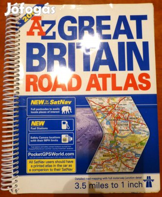 Nagy-Britannia autóatlasz