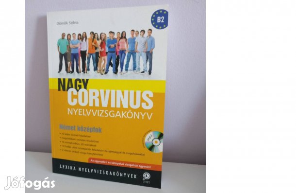 Nagy Corvinus nyelvvizsgakönyv német középfok