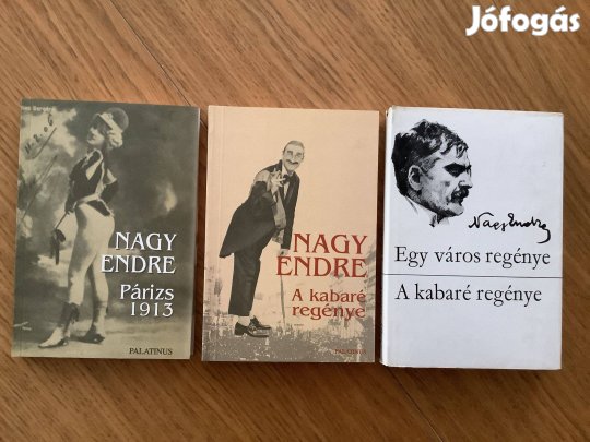 Nagy Endre Egy város regénye / A kabaré regénye 700- Nagy Endre: A ka