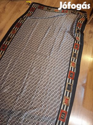 Nagy Fendi FF mintás selyem kendő