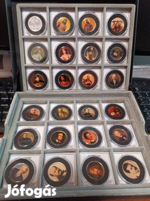 Nagy Magyar ezüst pénzérmék