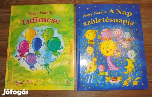 Nagy Natália A Nap születésnapja + Lufimese -Mindkettő dedikált