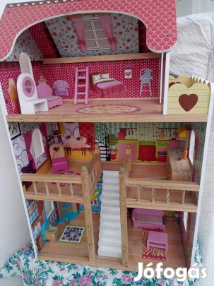 Nagy Rózsa szín baba ház eladó 
