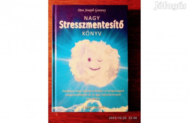 Nagy Stresszmentesítő Könyv Don Joseph Goewey Angyali Menedék, Sok Más