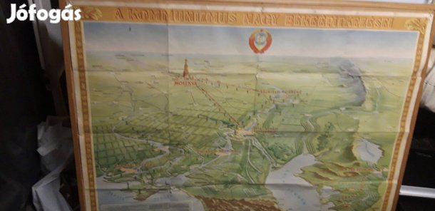 Nagy Szovjet ipari térkép