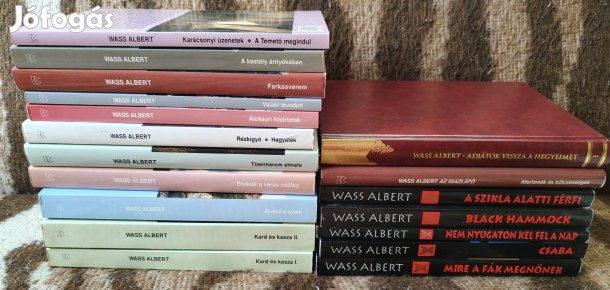 Nagy Wass Albert könyvcsomag eladó