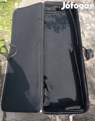 Nagy, duplakerekes gurulós hangszertok, merevített