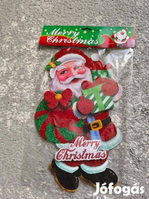 Nagy, különleges dekoratív télapó karácsonyi dekoráció