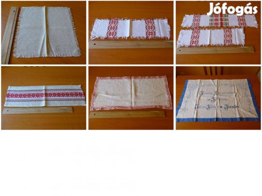 Nagy alátétek, futók 200 Ft/db